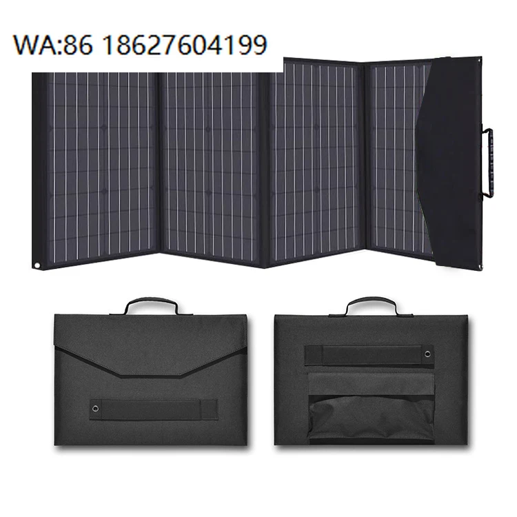 

100W/150W/200W/300W/400W Folding Solar Panel Portable Outdoor Use 21% Efficiency 5KG Lightweight Solar Charger Panel