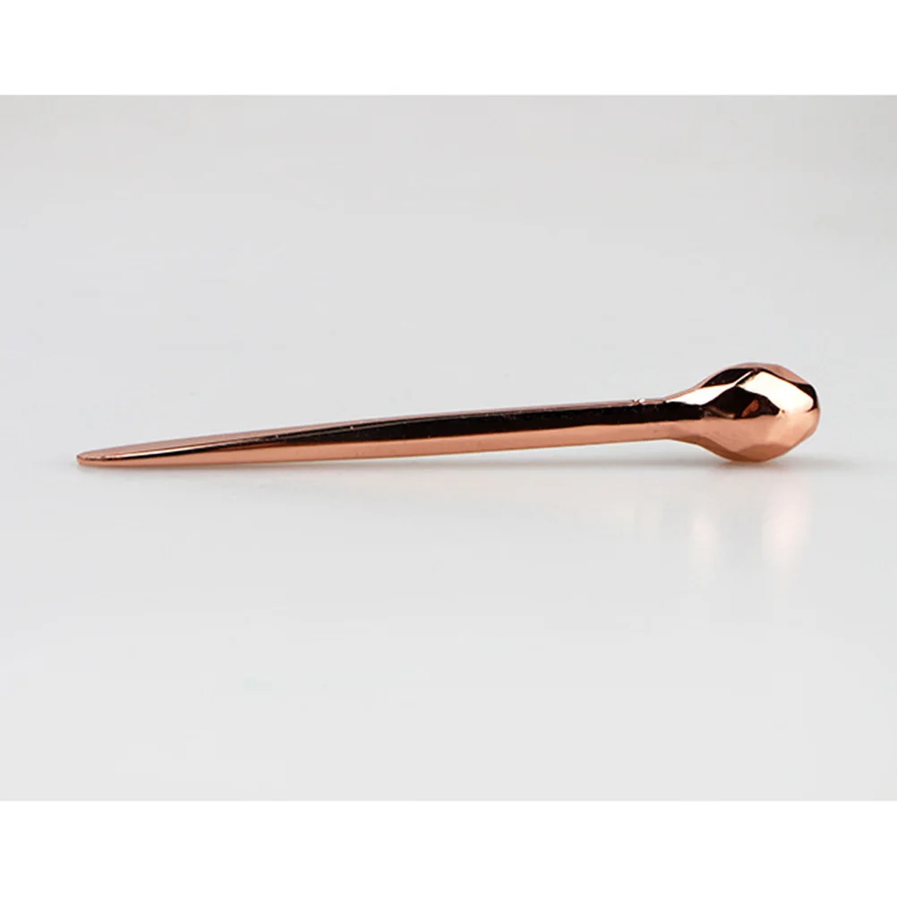 

Practical Zinc Alloy Eye Cream Spoon Small Eye Fatigue Relief Massage Treatments Handy Beauty Tool (Rose Golden)