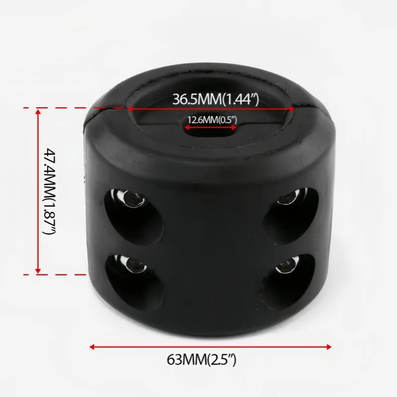 Winch Stopper for Cable Truck UTV ATV Rubber Winch Cable Stopper Universal Winch Cable Hook Stopper Rubber Winch Rope Line Saver