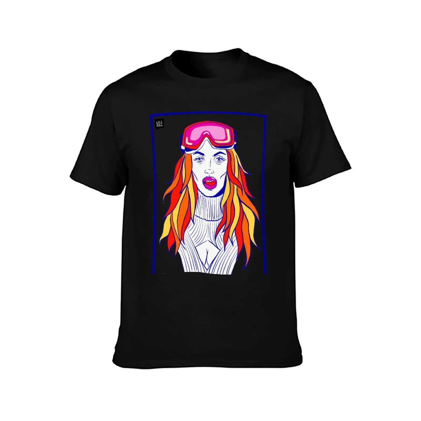 MRS SKI APPEAL T-Shirt Active Sports Short Sleeve Cotton Shirt T-Shirt