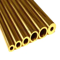 1Pc OD 3/3.5/4/4.5/5/6/7/8/9/10/11/12/13/14/15/16/17/18/20x0.75/0.25/0.5/1mm Wall Thickness 500mm Length H62 Brass Tube Pipe