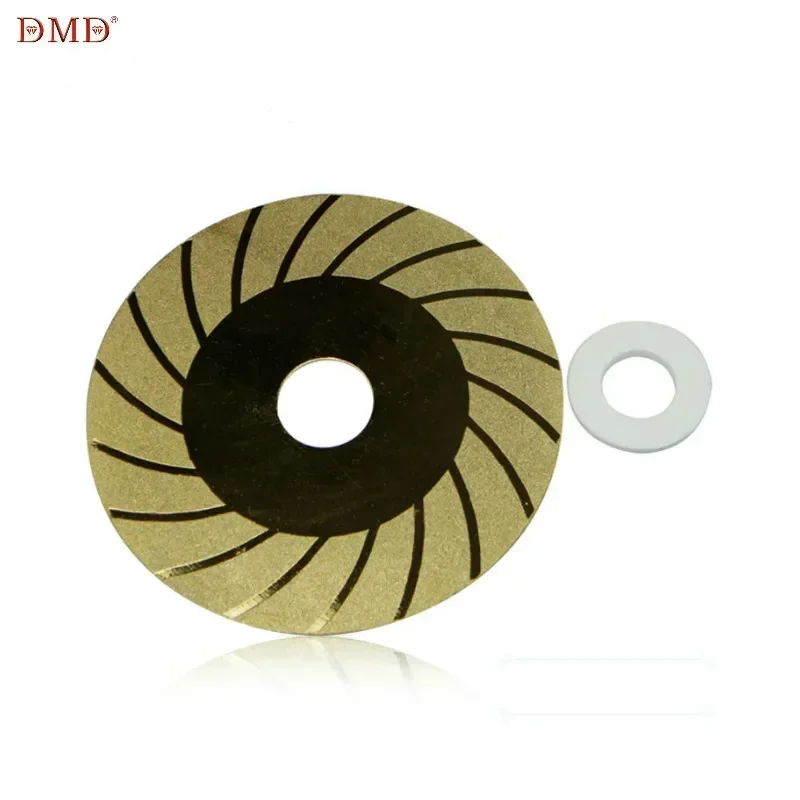 

DMD Titanium-plated diamond cutting piece Diamond Grinding Disc Cutting and grinding of stone metal glass composites