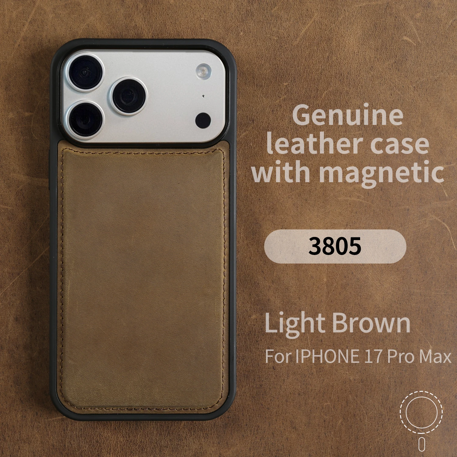 

Crazy Horse Genuine Leather Case For iPhone 17 16 15 Pro Max 17e 16e 14 13 12 Mini 11 Back Cover Retro Cowhide Protective Shell