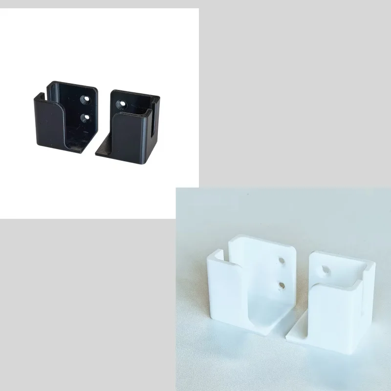 4/2 Piece Set Plastic Wall-Mounted Storage Rack, No Screws Included, 3D Printed, Suitable for Garage Organization, Power Outlet Box, Router Stand, Halloween, Christmas Gifts