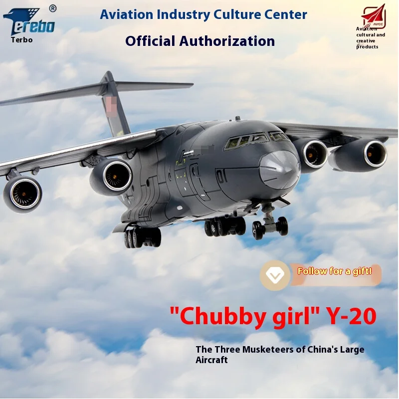 1/144 Y-20 Kunpeng Transport Aircraft Alloy Y-20 Aircraft Model Military Parade Aircraft Model Military Peripheral Souvenirs