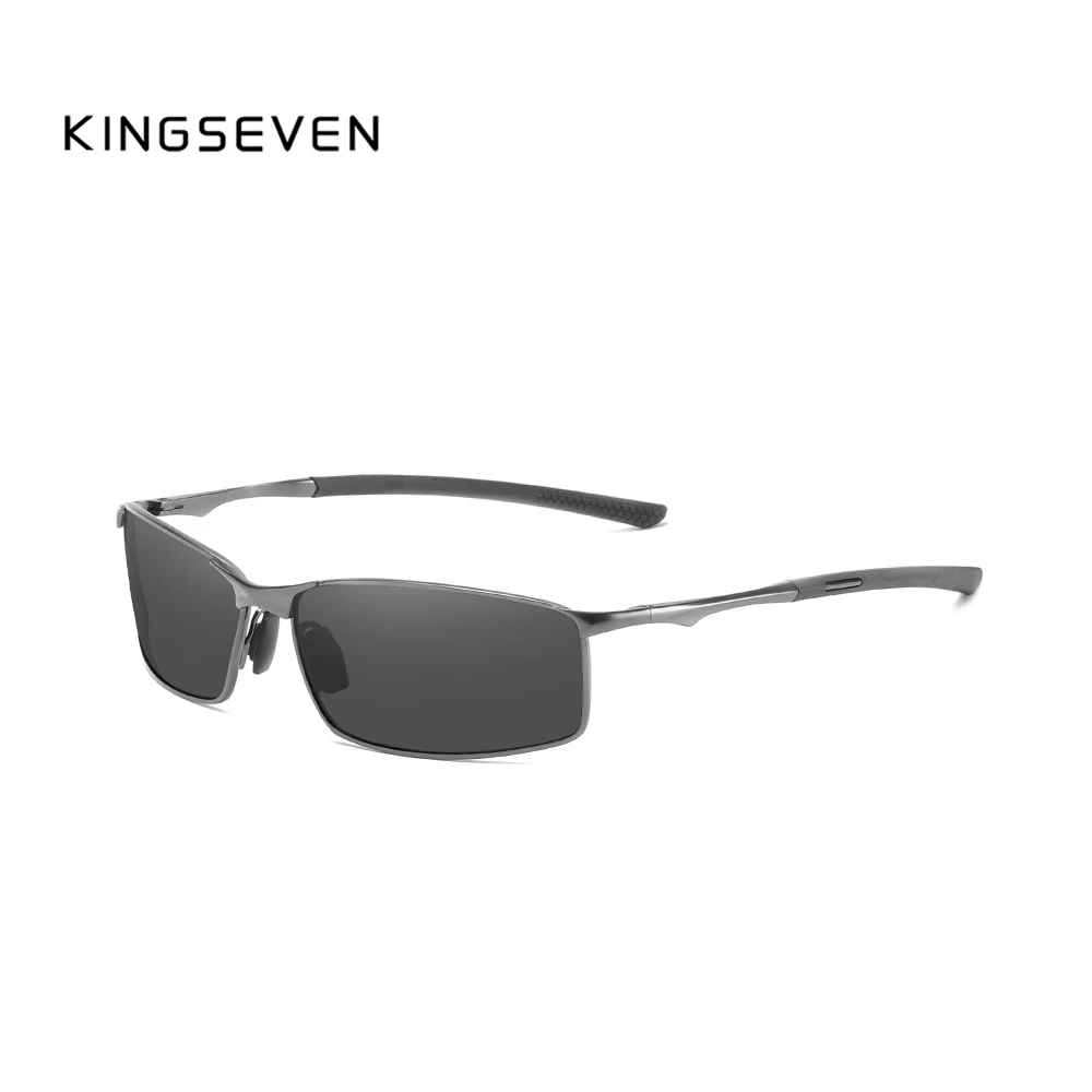 KINGSEVEN Polarisierte Rechteckige Sonnenbrille UV400 Parsnip-Brille für Männer und Frauen Hochwertige Reit- und Outdoor-Fahrradbrille