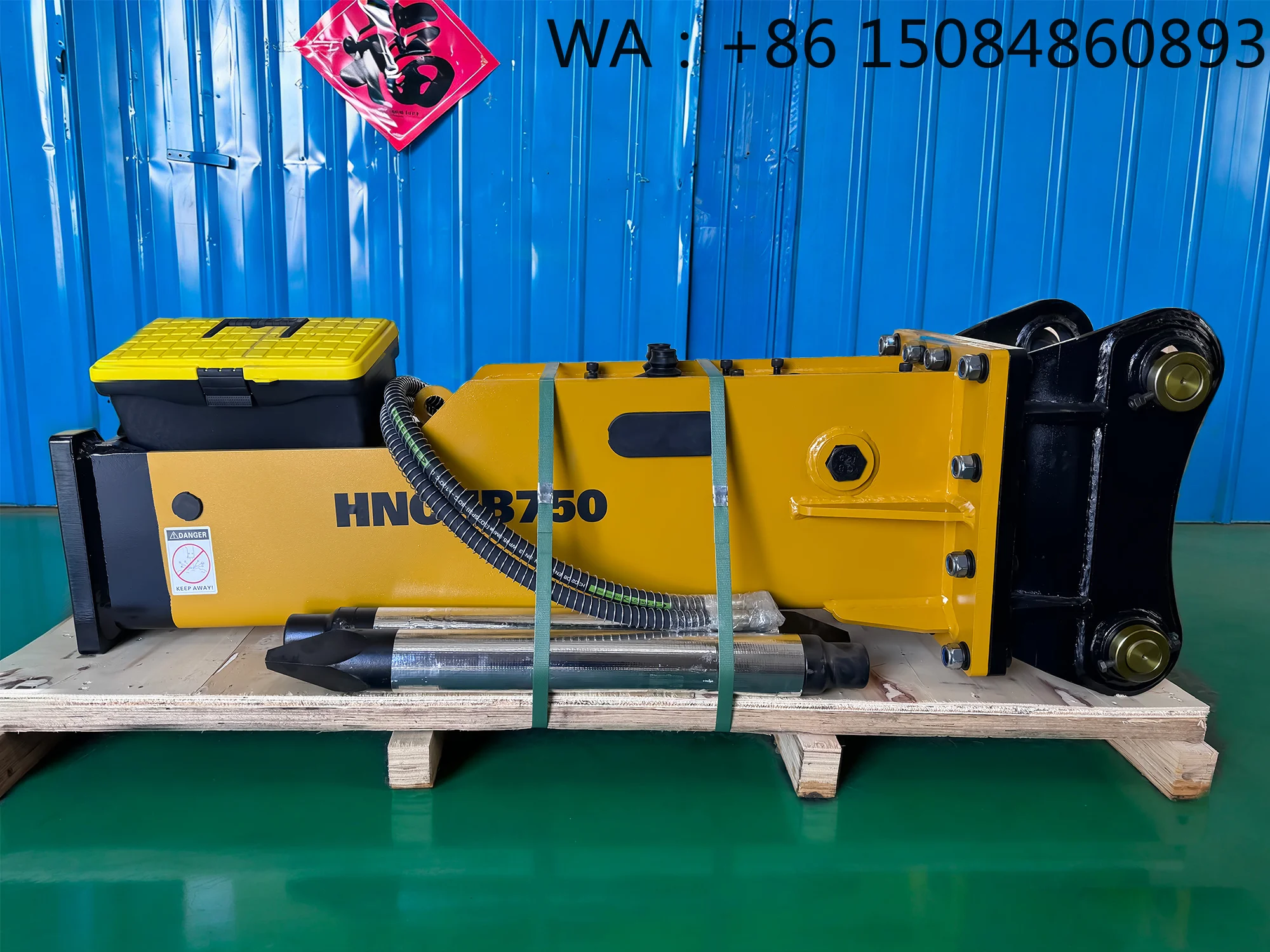 

Low Consumption Hydraulic Breaking Hammer, Easy Install Stable Pump Core Demolition Tool For Construction Excavator