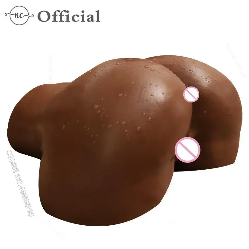 NC Oversized 15kg 48*38*28cm Brown Skin Girl Ass 3D Stereoscopic With Vagina Anus Masturbator Sex Doll For Men Adult Product