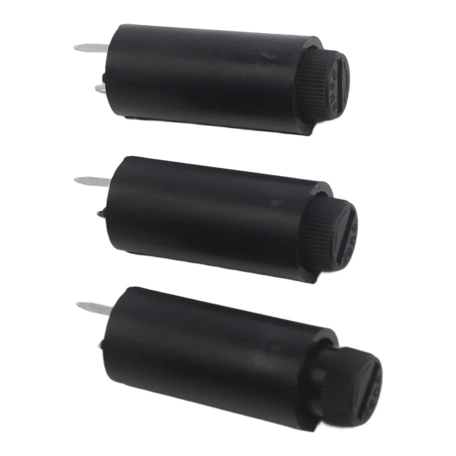 250 V Fuse Holder Vertical Fuse Holder For Power Boards Fuse Component 10mm Pitch Between Mounts Closed Design