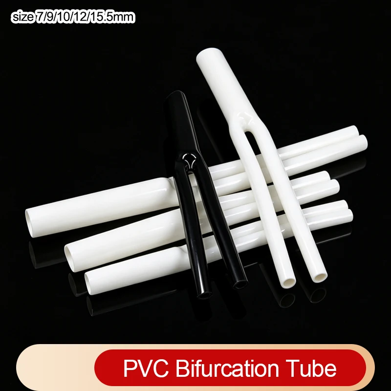 1~10pcs Speaker Audio Cable Wire HiFi Cable Pants Size 7/9/10/12/15.5mm No Shrinkable PVC Y Splitter Tube Sleeves