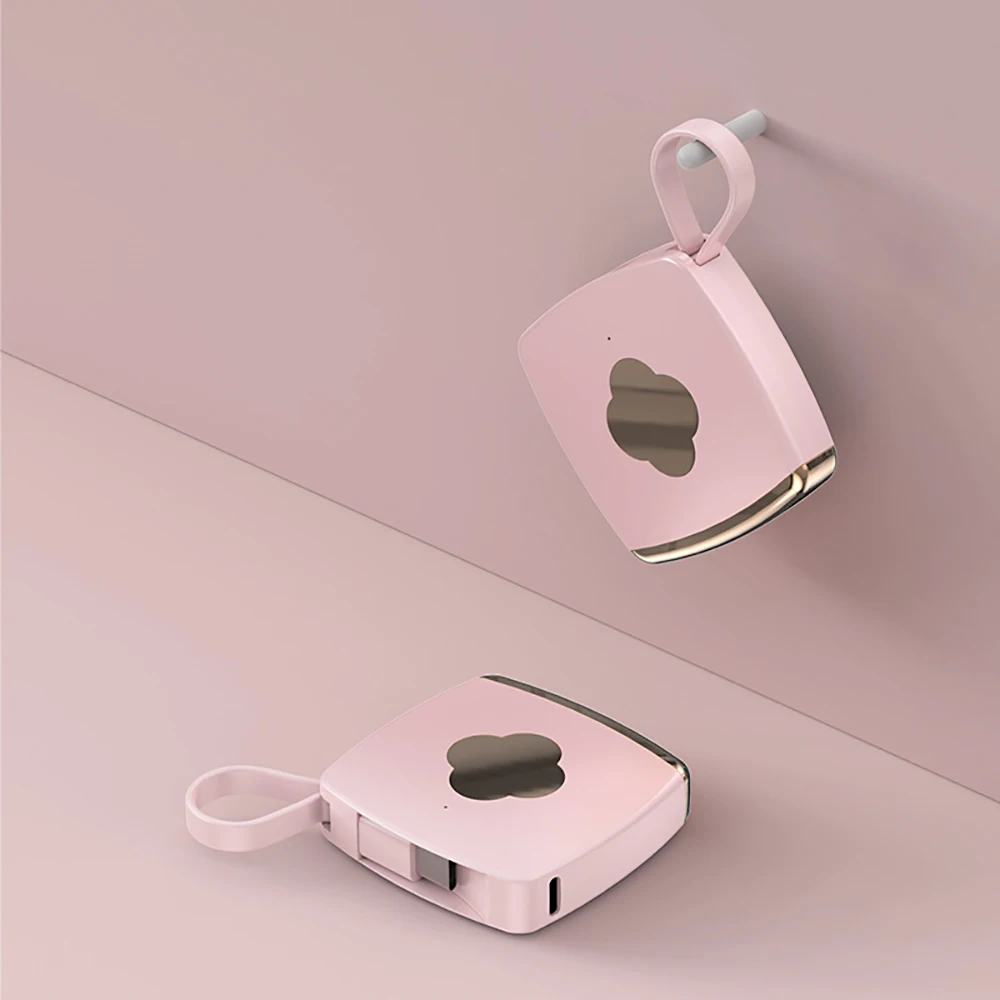 1800mAh Portable Power Station With Lanyard External Battery Charger Power Bank for iPhone type C