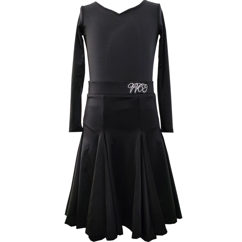 Dance latino per bambiniperformancecha-cha dance uniformi da competizione standard nazionali uniformi professionali per la pratica latina delle ragazze