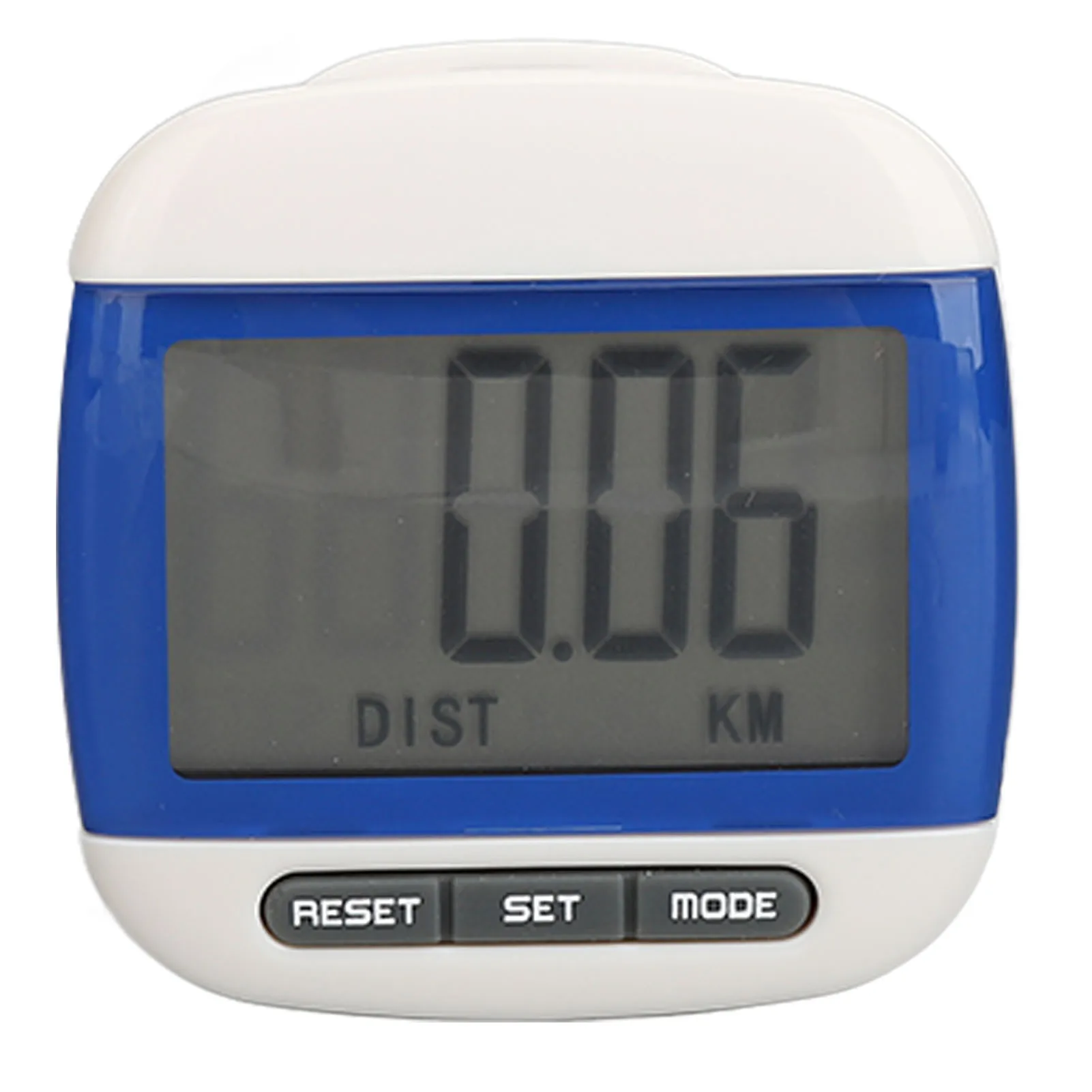 

Pedometer with Clip Walking Pedometer Large LCD Display Step Calorie Distance Counter with Clip for Seniors Adults Exercise Blue