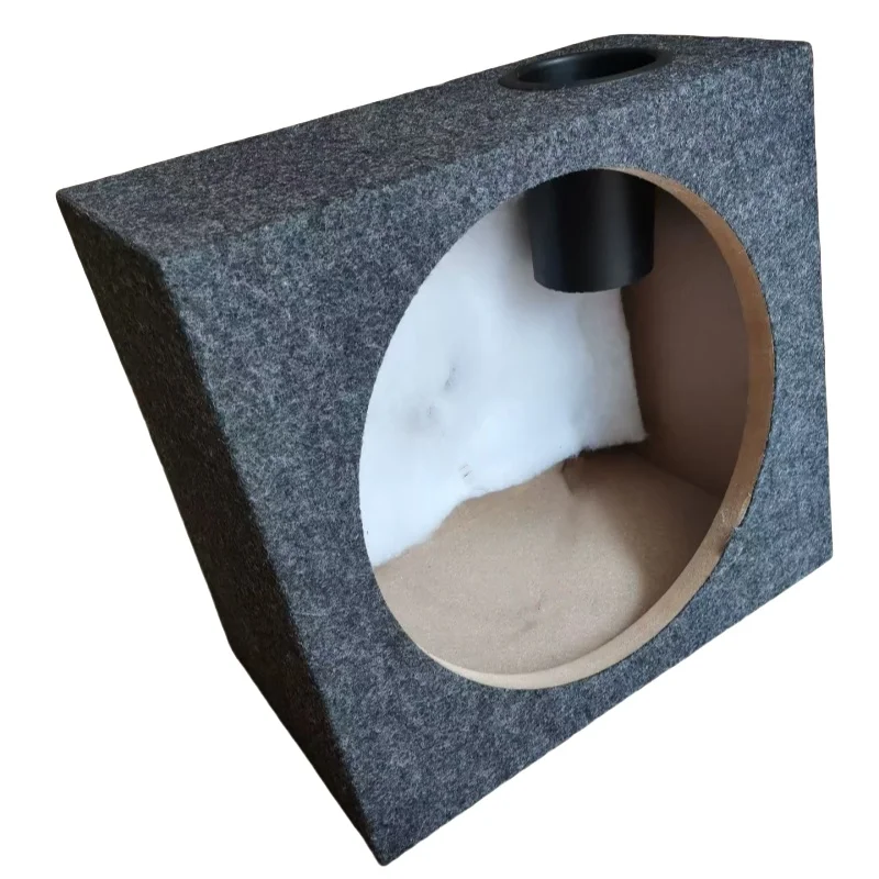 Car Trunk 12inch Subwoofer Trapezoidal Speaker Horn Container