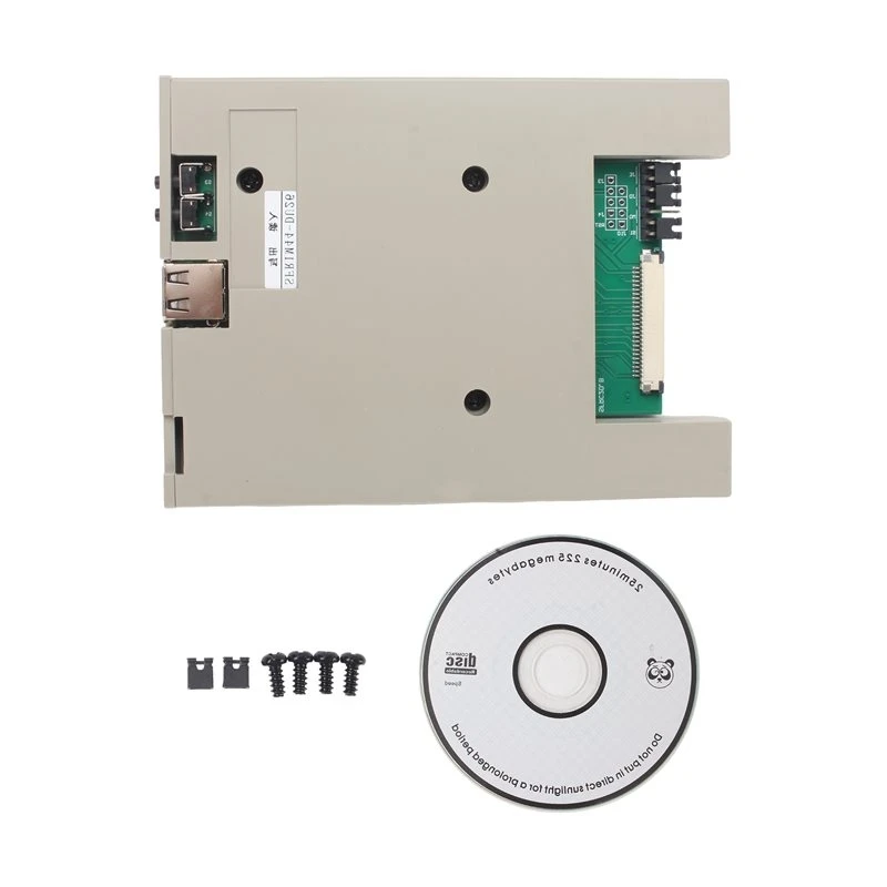 New Arrivals-SFR1M44-DU26 1.44MB USB SSD Floppy Drive Emulator Slim USB Reader Floppy Emulator 26-Pin Format-Free USB Flash