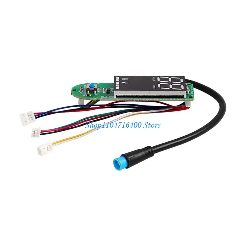 y1gd High Performances Electric Scooter Dashboard Featuring Bluetooth-compatible Circuit Board & Screen Cover Accessory for