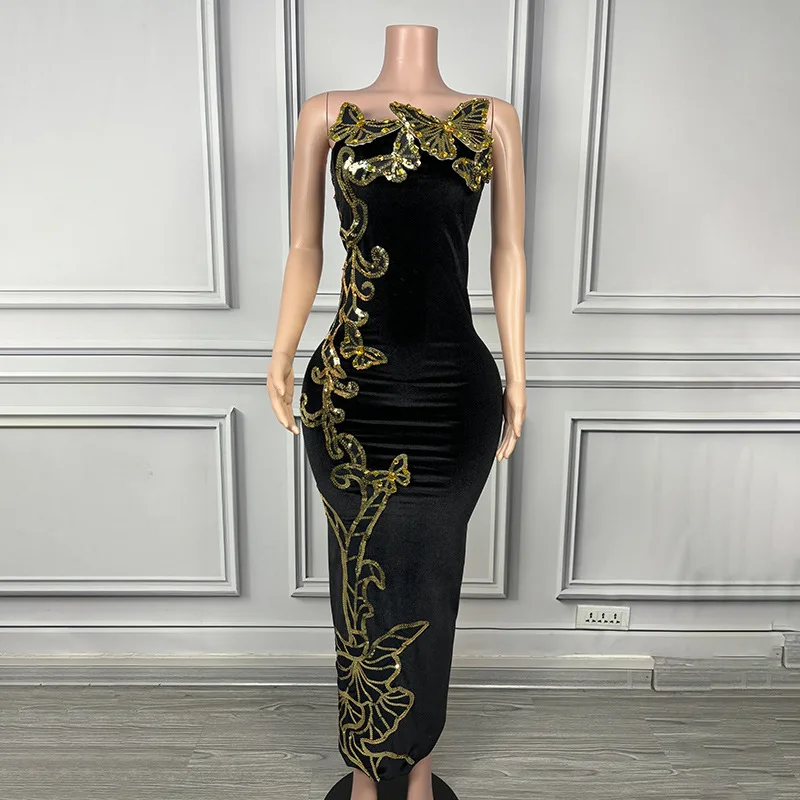

Black Velvet Ball Dress Company Annual Meeting Signing Party Birthday Banquet Evening Bar Night Club Host Master Of Ceremonies