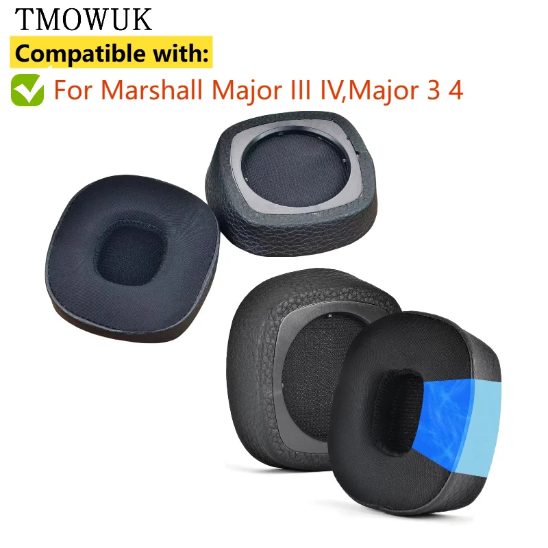 

Sport Cooling-Gel Replacement Ear Pads for Marshall Major III IV,Major 3 4 Headphones,Headset Ear Cover Earpads Accessories