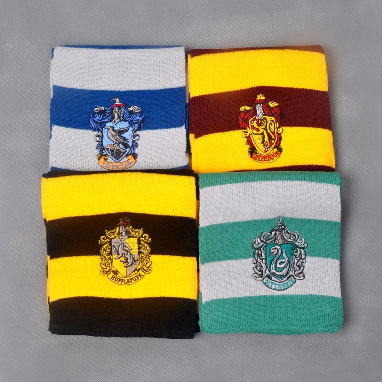 Magic Boy Scarf Harries Potter Movie Peripherals Gryffindor Slytherin Ravenclaw College Party Decoration Children's Toys Gifts