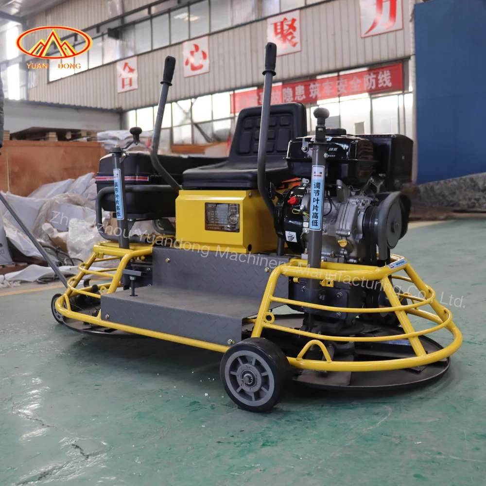 Ce Epa Ride on Power Trowel Concrete Machine Gasolinen Helicopter Power na sprzedaż