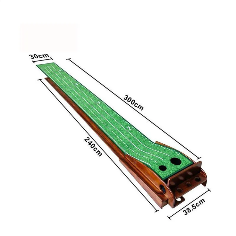 

Golf Putting Practice Device Indoor Golf Turf DevicegolfIndoor Training Solid Wood Fairway