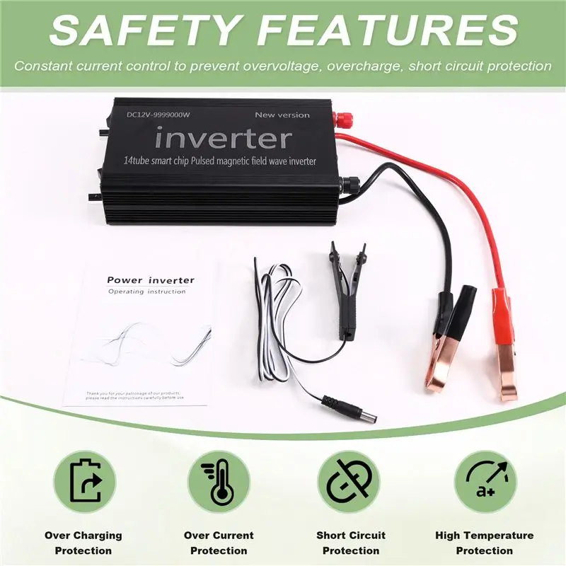 B04B-High Power Inverter DC12V Battery Boost Converter Inverter Transformer Boost Converter Transformer Kit view 2