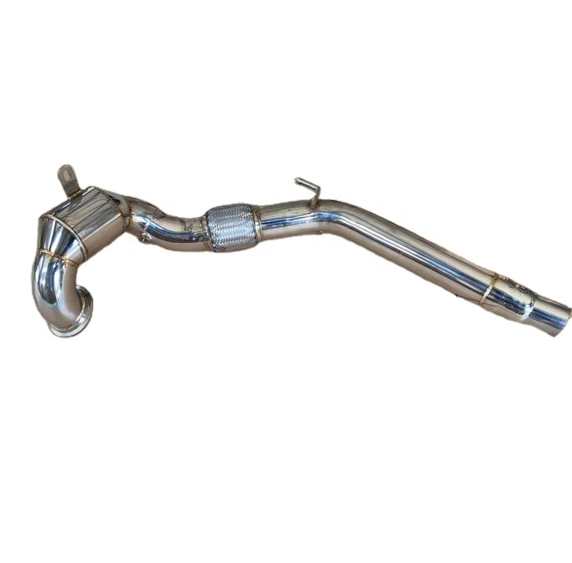 

Good Price Custom Exhaust Downpipe For VW Golf 8 GTI 2.0T Exhaust Pipe