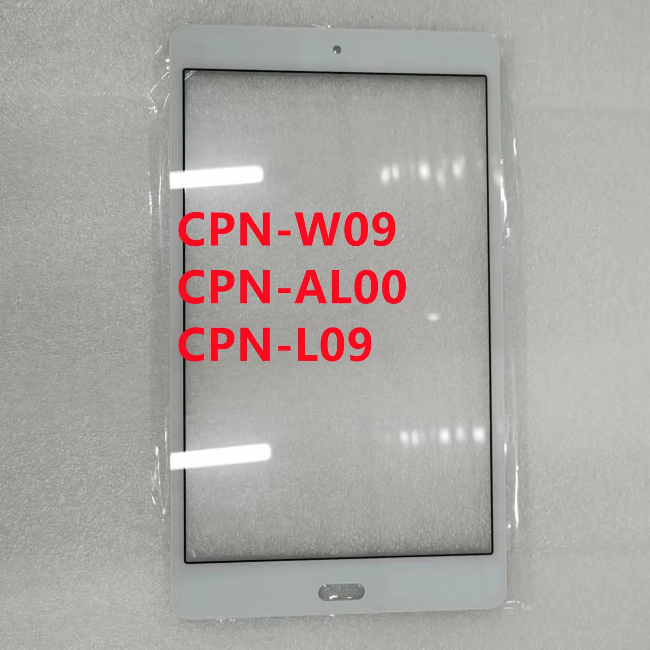 Novo original para huawei mediapad m3 lite 8 CPN-W09 CPN-AL00 CPN-L09 tela de toque lcd frente exterior lente do painel vidro com oca