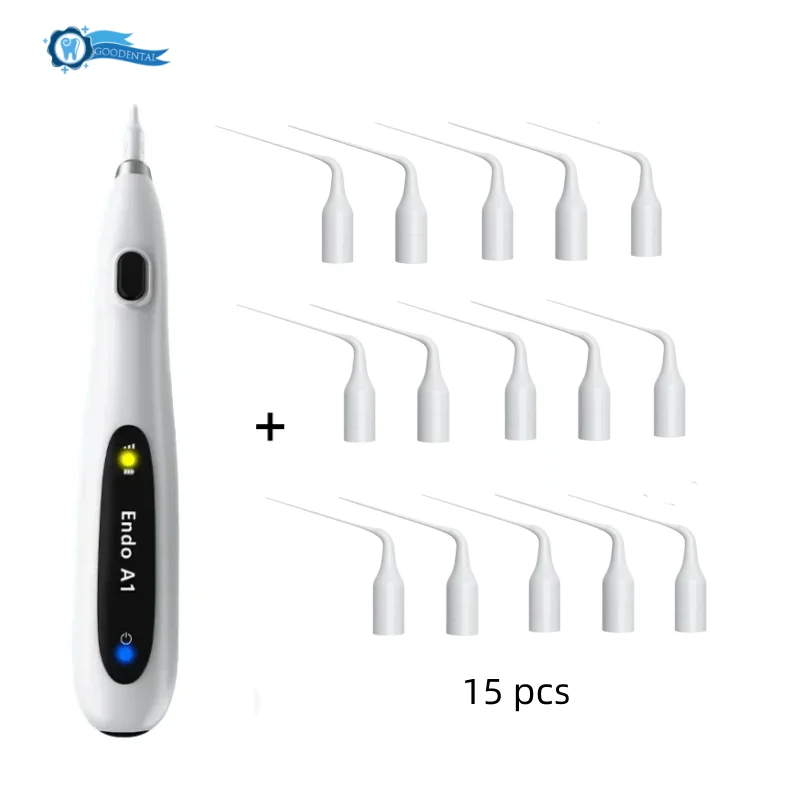 Dental Wireless LED Endo Ultra Activator Ultrasonic Washing Tooth With 15 Tips For Customer