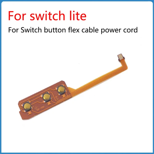 Cable Flexible para Nintendo Switch Lite, botón de encendido/apagado, Cable de alimentación de cinta para botón de volumen NS Lite, Cable Flexible en el interior de cobre