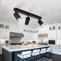 Ceiling Light LED GU10 Three Way Adjusted Angle 85V-265V Ceiling Chandelier Lustre Indoor Modest Ceiling Lamp  Home Spotlights