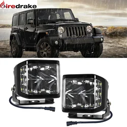 LED White Worklights 100W 10000LM Super Bright Offroad Fog Light for Truck SUV Boat Working Lights Night Driving Lamp 12V 24V