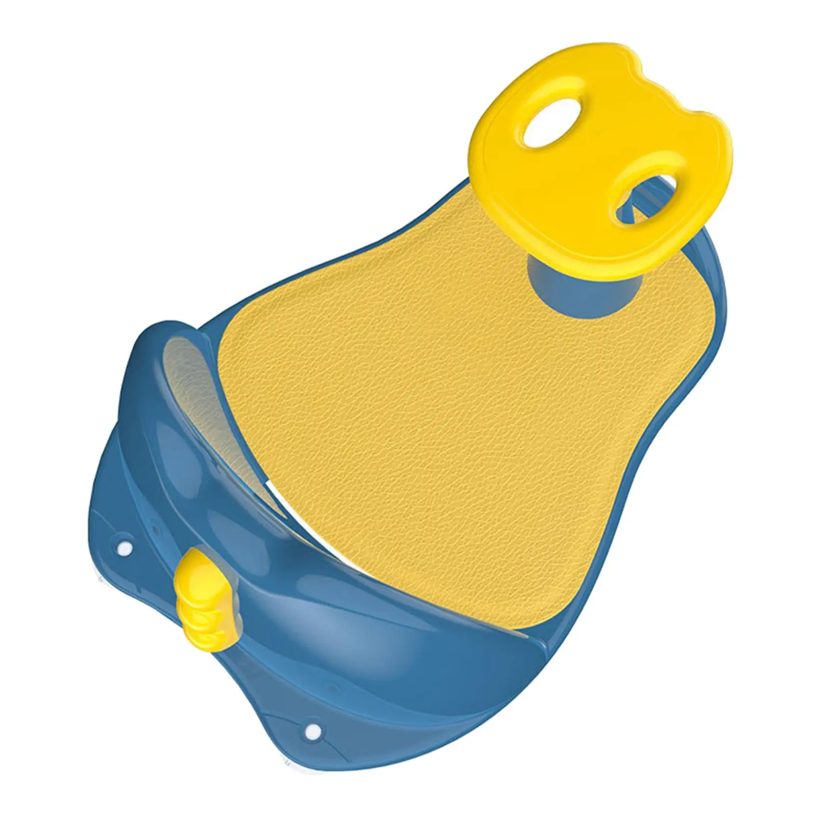 Infant Bath Seat with Soft Sponge Backrest Bathing Support for Baby Boy Girl Shower Sink Tub