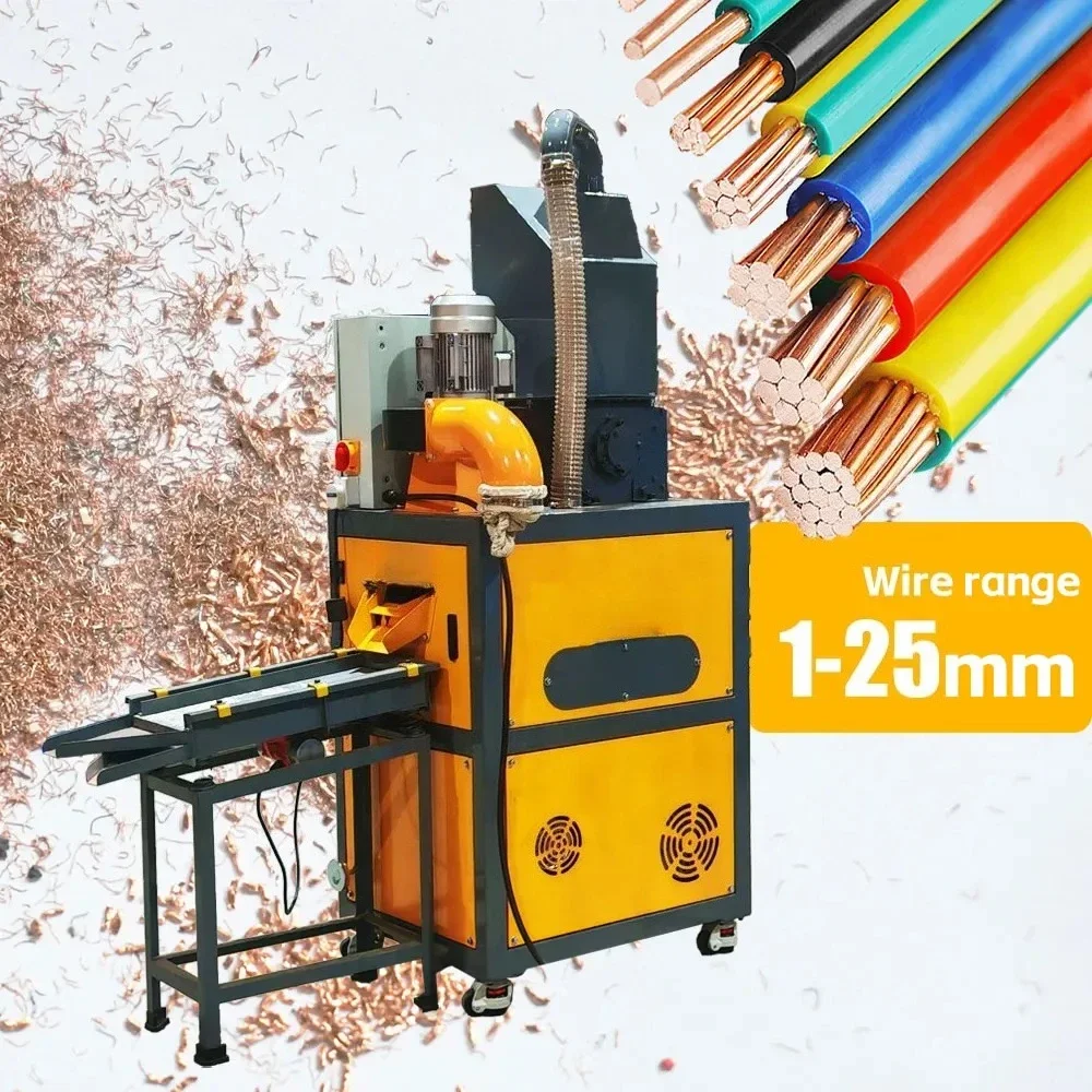 Recycling Electric Mini Granulator Waste Scrap Wire Separator Hine Copper Granules Pellet