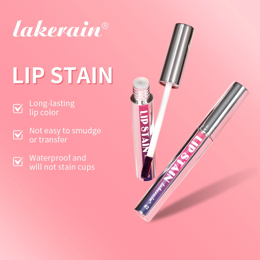 3 สี Peel Off Lip Stain เปิดเผย Long Lasting กันน้ําสีชมพู Lip Tint Transfer Proof Non-stick Cup Lip Stain ผู้หญิงเครื่องสําอาง