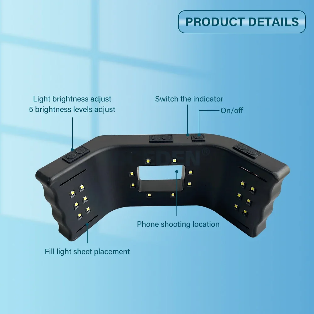 Den tal Equipment 5W Oral Cavity Den tal Led Oral Lighting Lamp Oral Filling Light Photography Light For Dentist