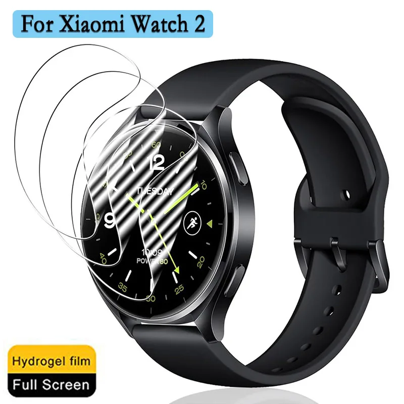 For Xiaomi Watch 2 Hydrogel Protective Film Watch Soft Film For Xiaomi Watch 2 Full Screen Protector For Xiaomi Watch 2