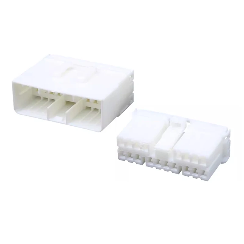 18Pin 173853-1 368544-1 Unsealed Connector Kit w/Terminals Plug Sockets For Car One-Key Start Mod Wiring System Cables Harnesses