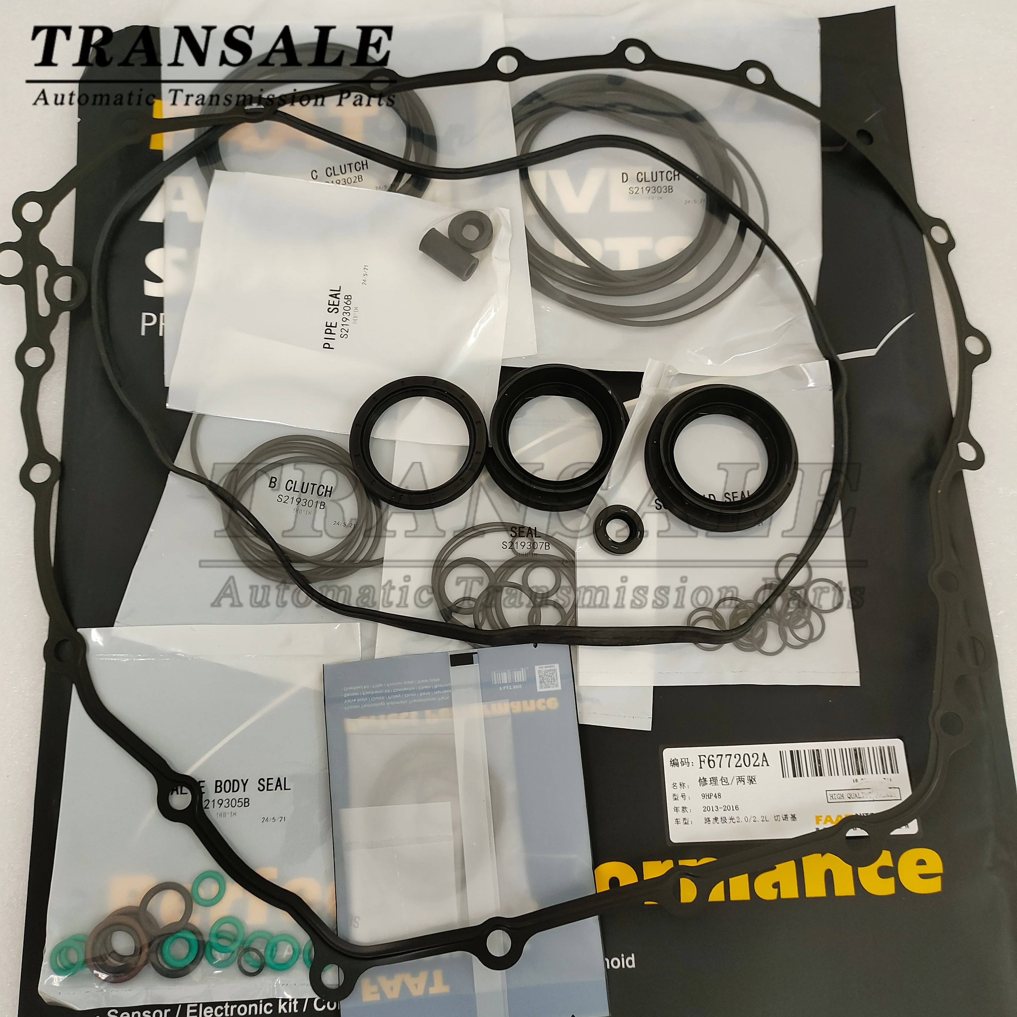 

Transmission Easy Rebuild Repair Kit 9HP48 2WD Auto Parts For Land Rover Evoque 2.0L, 2.2L, Grand Cherokee