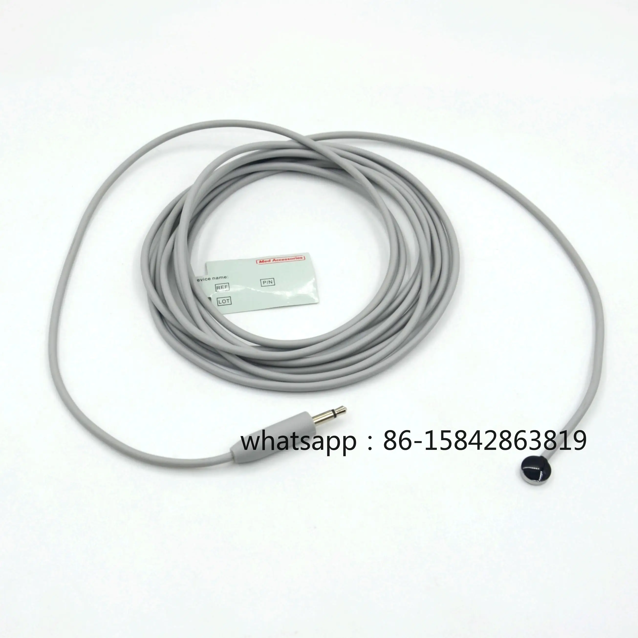 Reusable Medical Sensor Instrument Patient Monitoring Neonate Skin GE Lullaby Temperature Probe CE/ISO