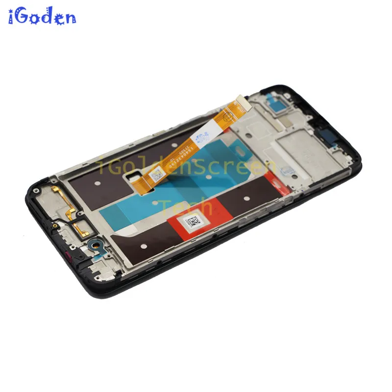 For OPPO Realme C35 LCD RMX3511 LCD Display Screen Touch Panel Digitizer For Realme C31 LCD Frame RMX3501 Display