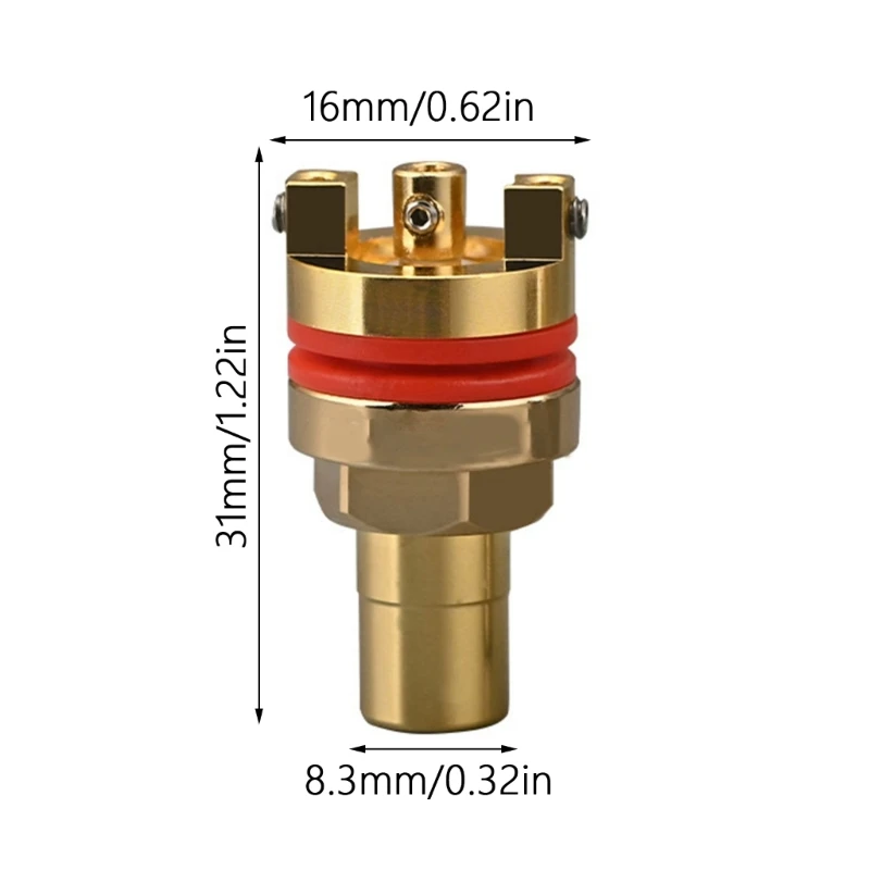 CS1W Panel Mount Female Adapter Terminal Connector Easy Mount