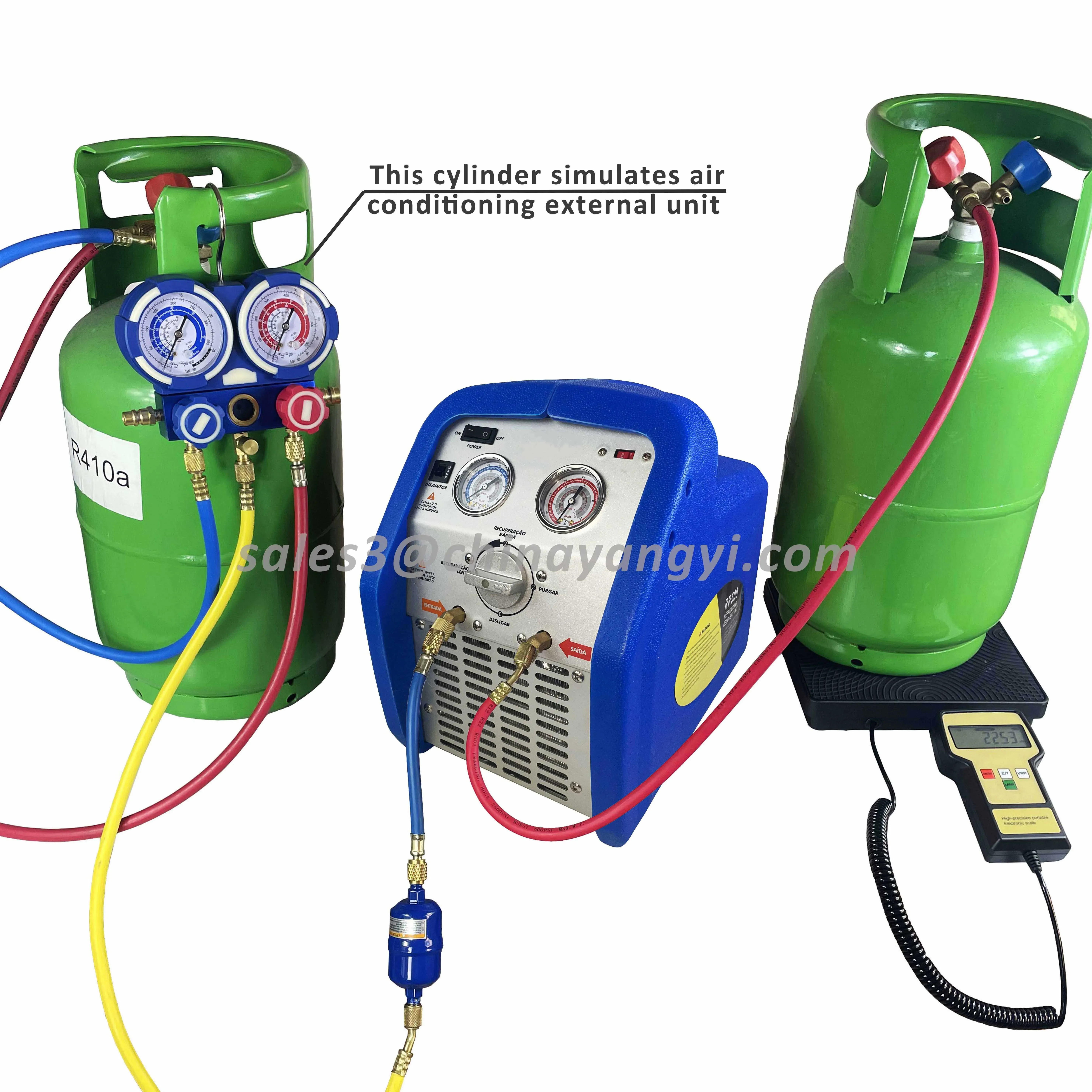 Portable 110V/220V Auto Refrigerant Recycle Recovery Recharge Machine for Other Refrigeration & Heat Exchange Equipment