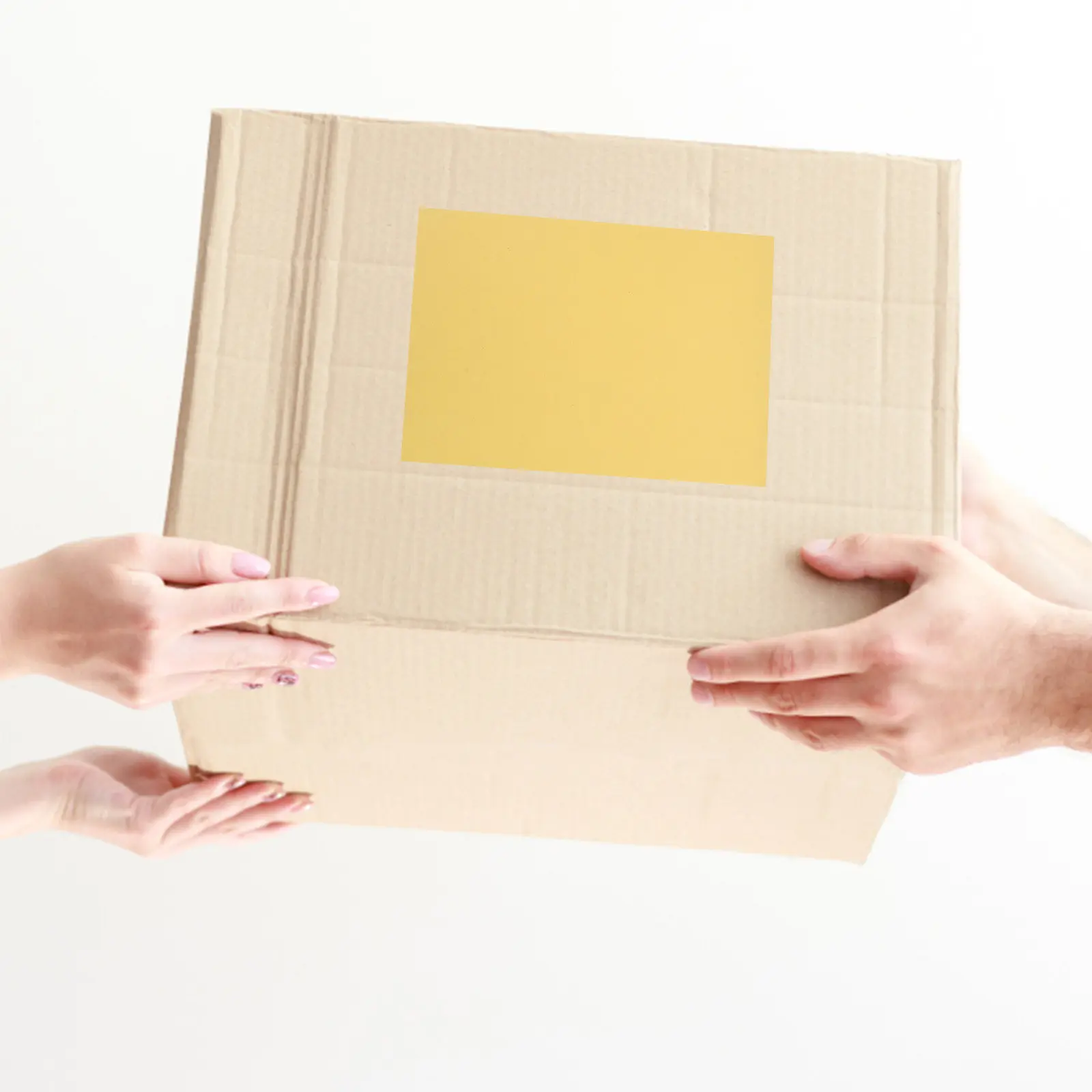 

100 Sheets A4 Adhesive Sticker Paper for Printer Matte Finish Blank Label Paper for Shipping Pouches Store Decoration Office