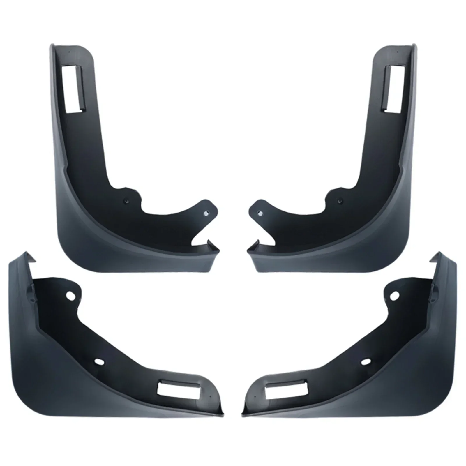 4X Splash Guards Mudguard Fender Mudflaps Mud Flaps Front Rear Left Right No Drilling For Tesla Model Y 2020-2024 2021 2022 2023