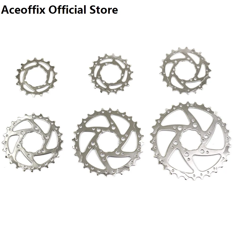 Aceoffix Steel Bicycle Cassette Sprocket Cog for Brompton Road, MTB 2 Speed 3 Speed 11T to 32T Steel Freewheel