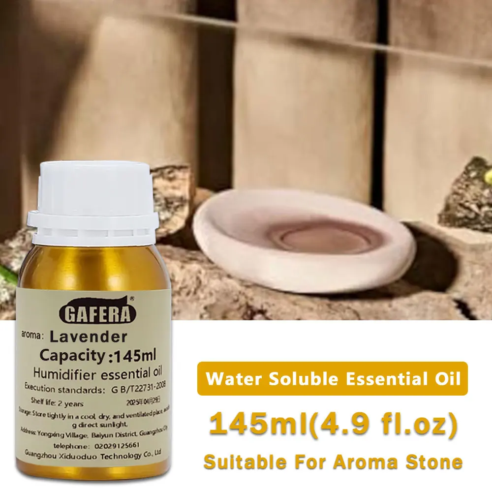 

Эфирное масло GAFERA 145 мл (4,9 унции) Лаванда/Фрезия/Роза – для ароматических камней, увлажнителей и автомобильных ароматических подвесок
