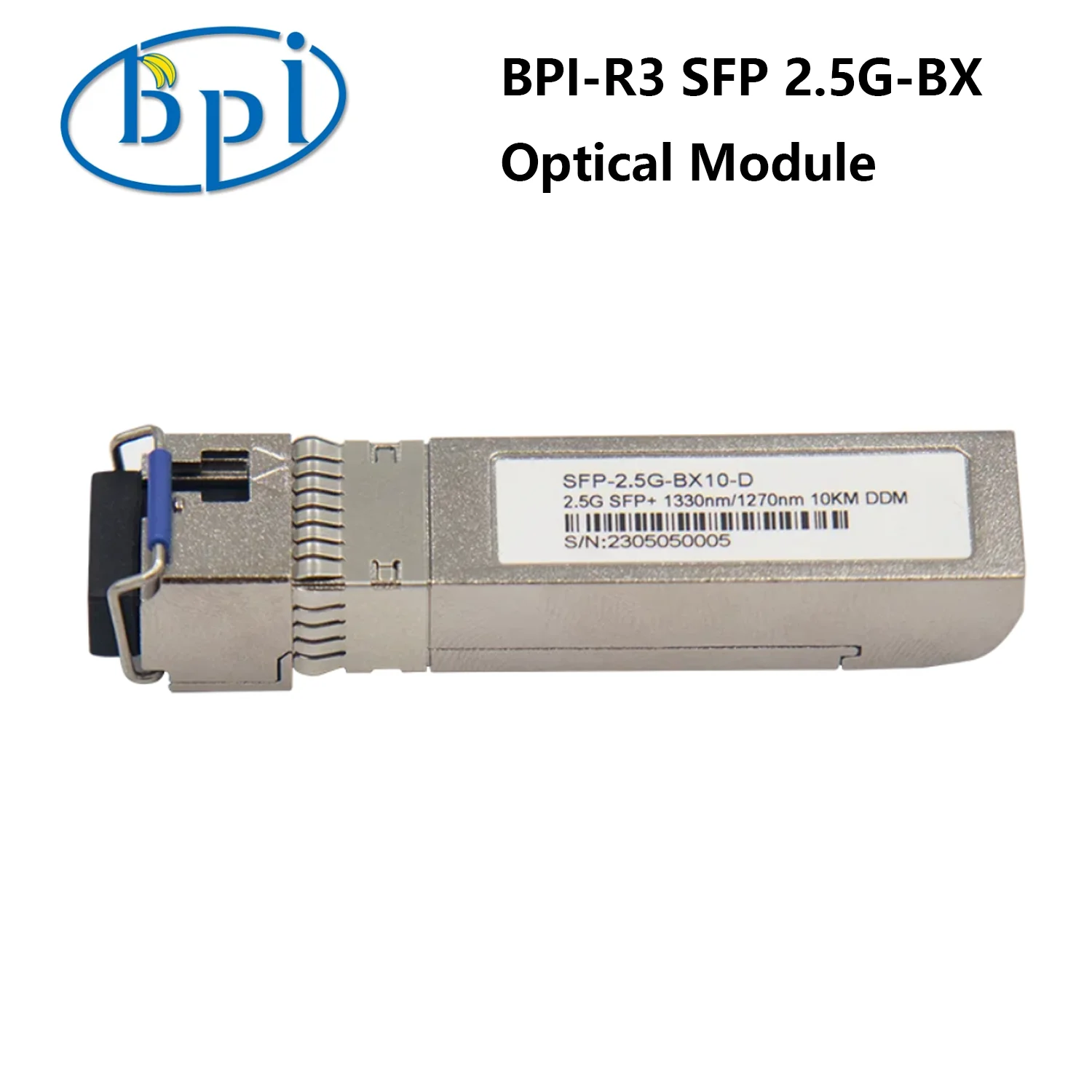 وحدة موزة Pi R3 ، ألياف بصرية SFP G BX ، 10 ، متوافقة مع لوحة التوجيه