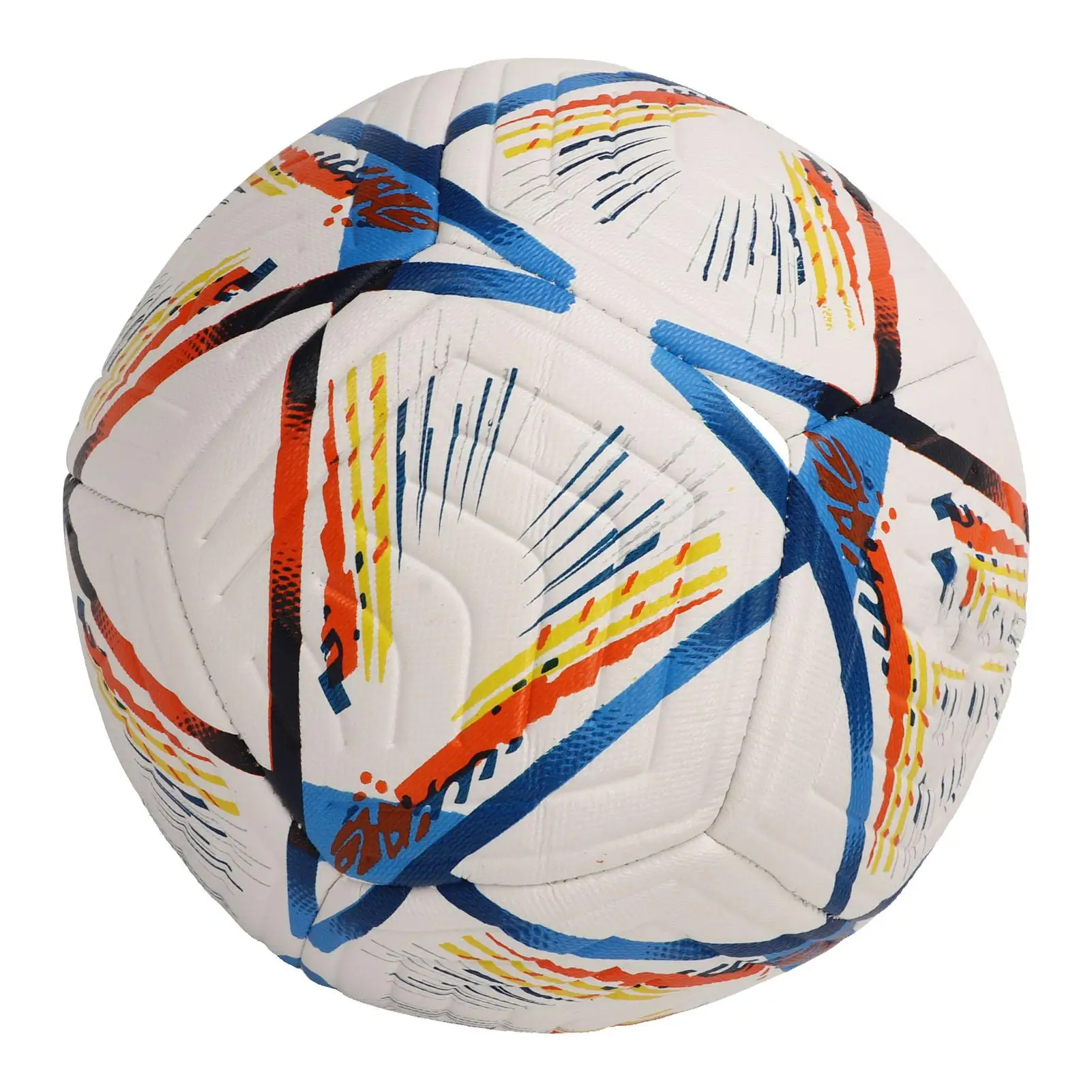 Football Training Ball PU Adult Soccer Butyl Liner Nylon Winding Yarn Stable Elastic