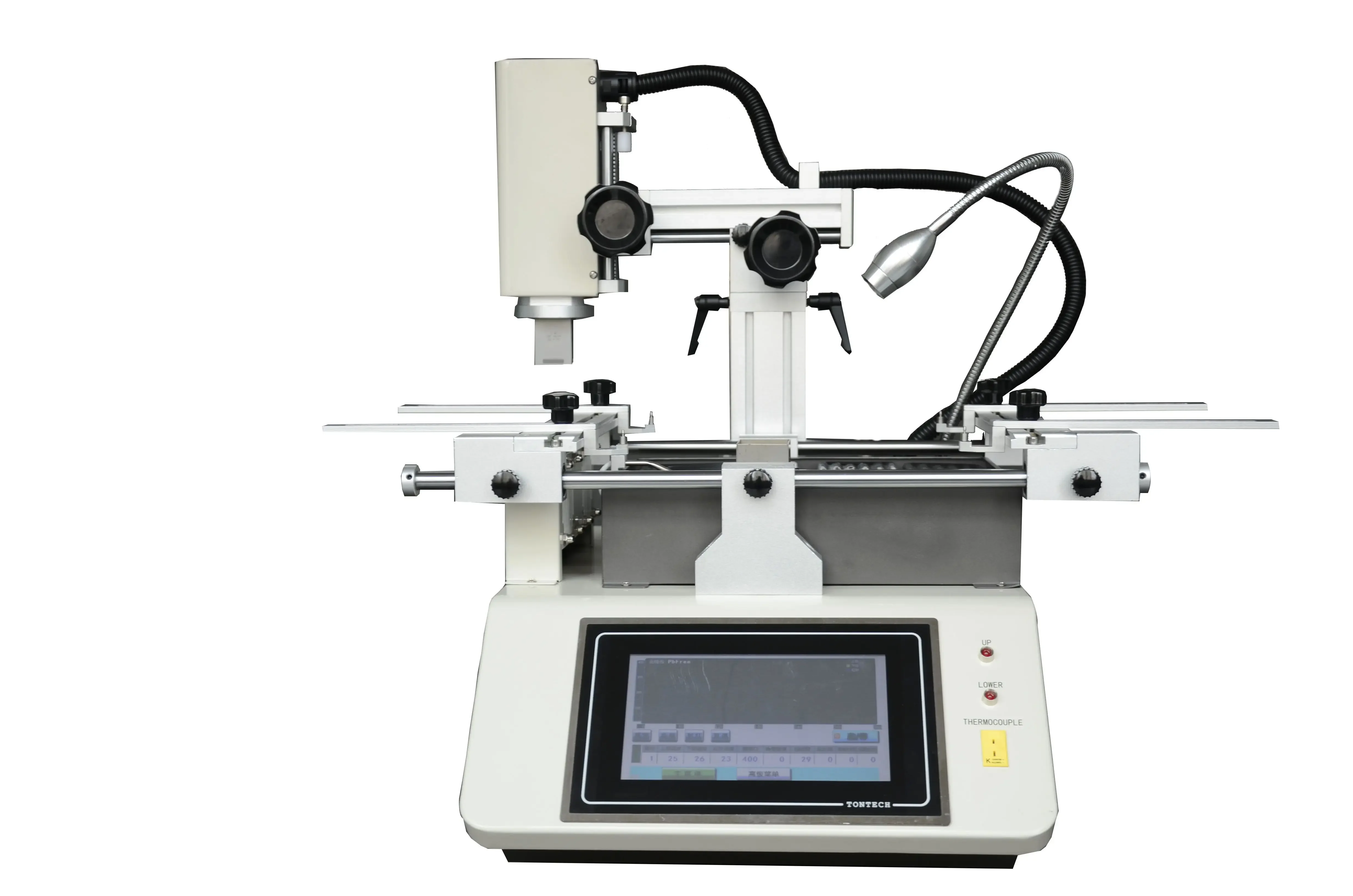 

WDS-520 BGA Rework Station SMT Hot Air Soldering Repair Tools 3 Temperature Area Touch Screen IC Chip Welding Equipment